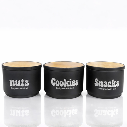 New Noir Essence Jar Set of 3 380 ml