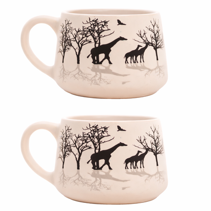 ForestWhisper Mug Set of 6 200 ml