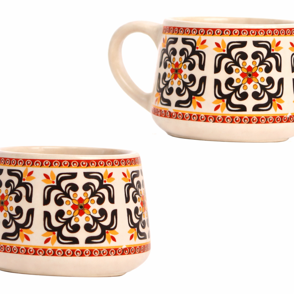Artisan Ceramic Brew Cup Set of 6 150ml