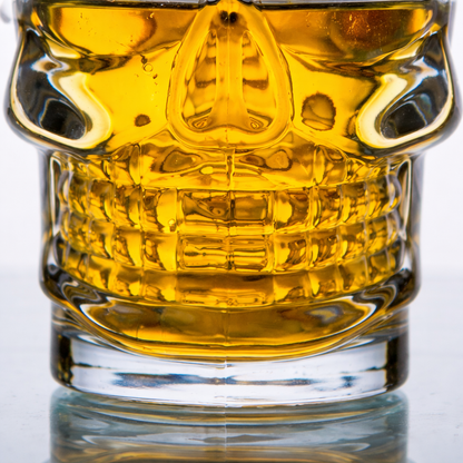 Skull Shaped Juice Glass Set of 2 500 ml