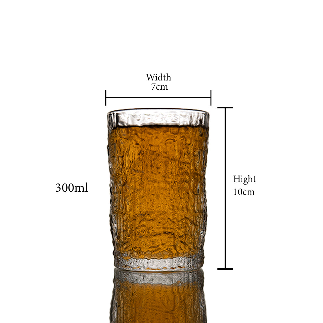 Hazed Glass Set of 6 300 ml