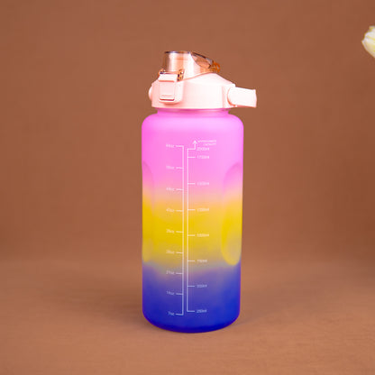 Gym motivation water bottle {set of 1}