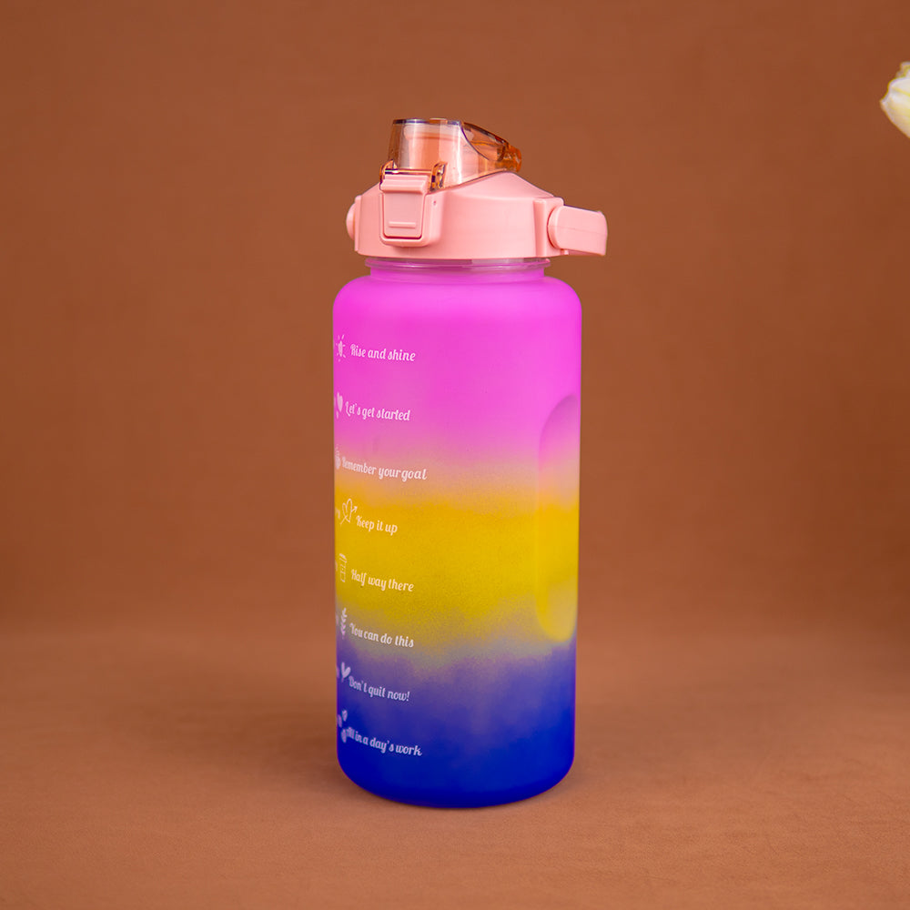 Gym motivation water bottle {set of 1}