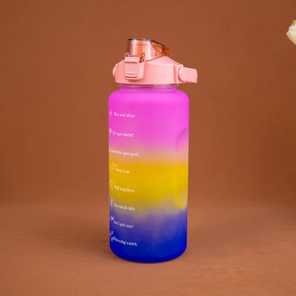 Gym motivation water bottle {set of 1}