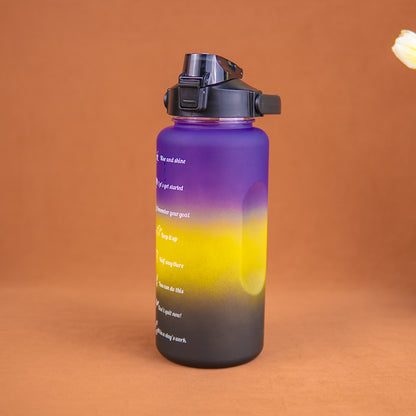 Gym motivation water bottle {set of 1}