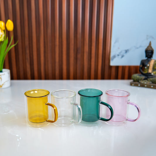 Coloured Double Walled Mug
