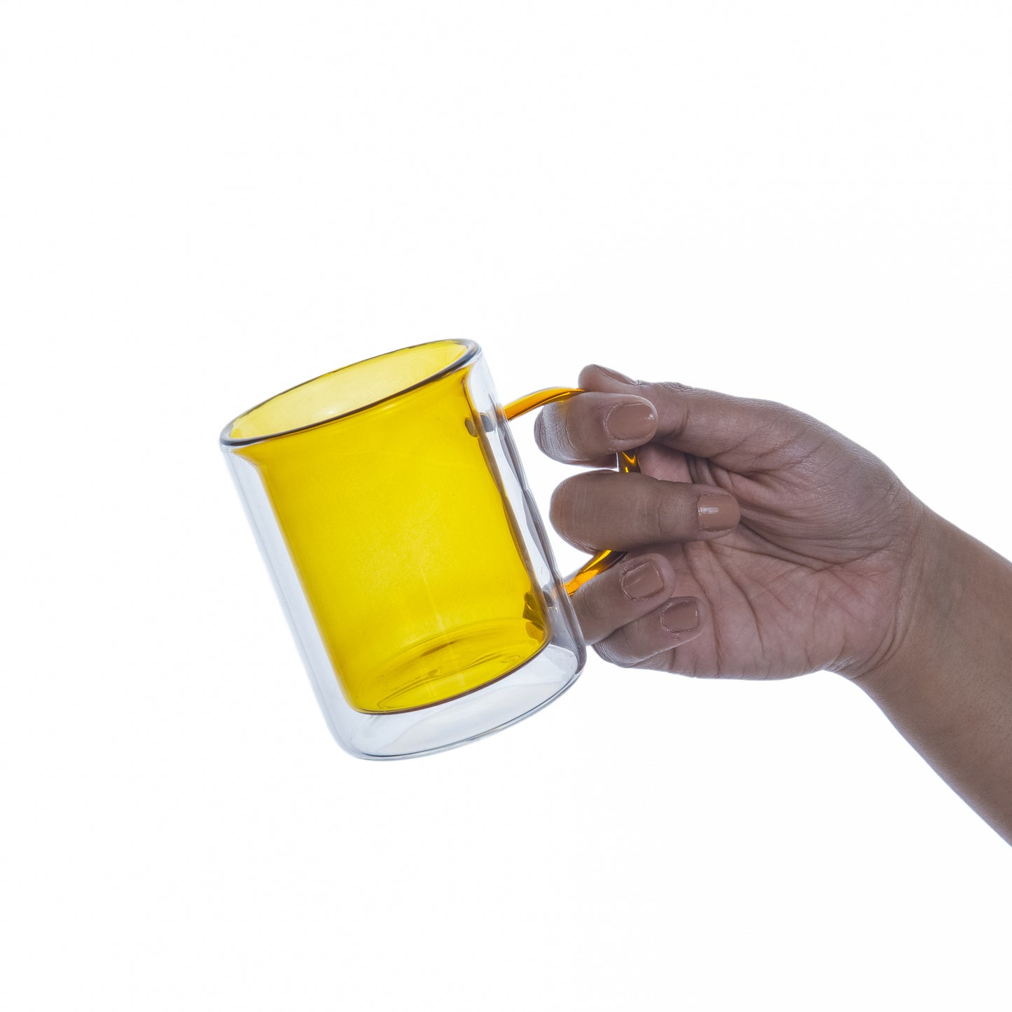Coloured Double Walled Mug Set of 1 250 ml