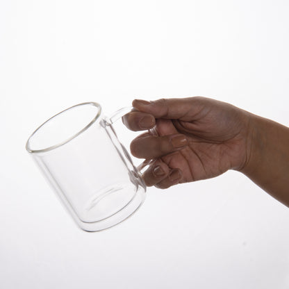 Coloured Double Walled Mug Set of 1 250 ml