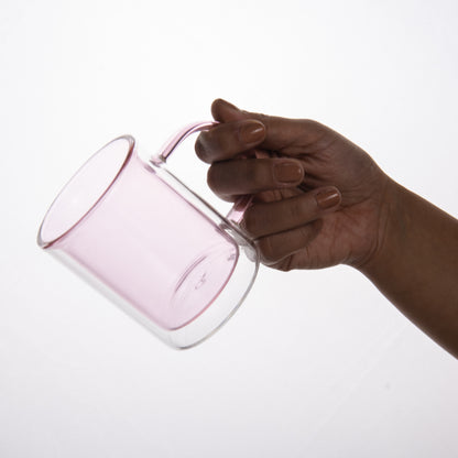 Coloured Double Walled Mug Set of 1 250 ml