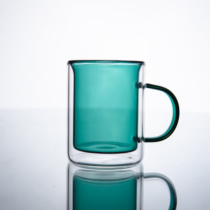 Coloured Double Walled Mug Set of 1 250 ml