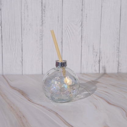 Glittered Bubble Cocktail jar Set of 2 400 ml
