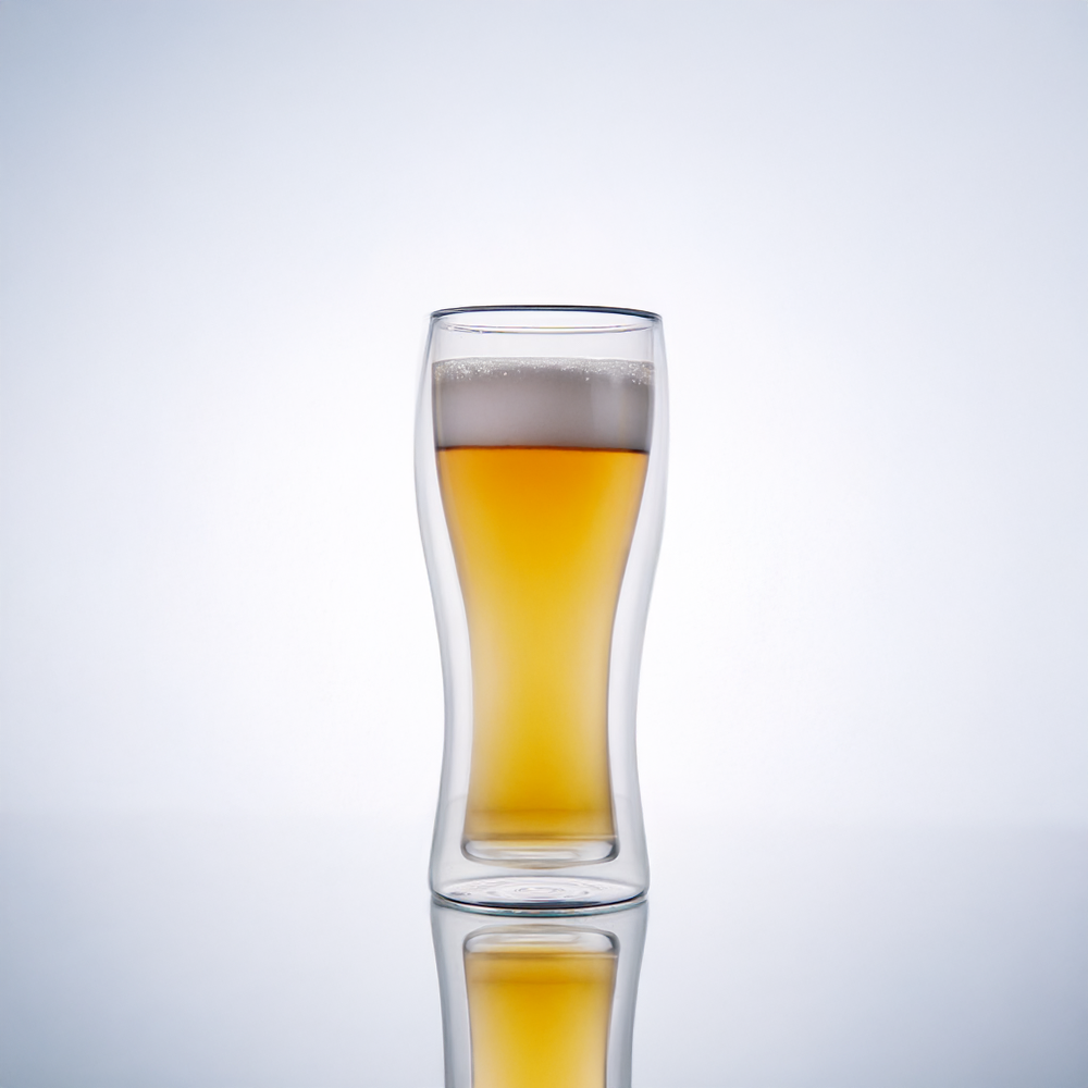 Double Wall Beer Mug Set of 1 420 ml
