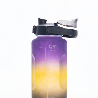 Gym motivation water bottle {set of 1}