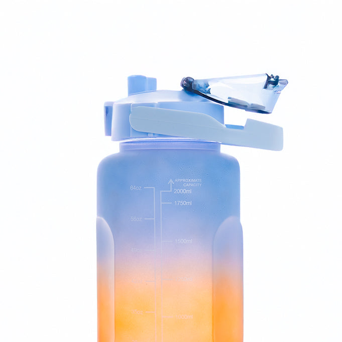 Gym motivation water bottle {set of 1}