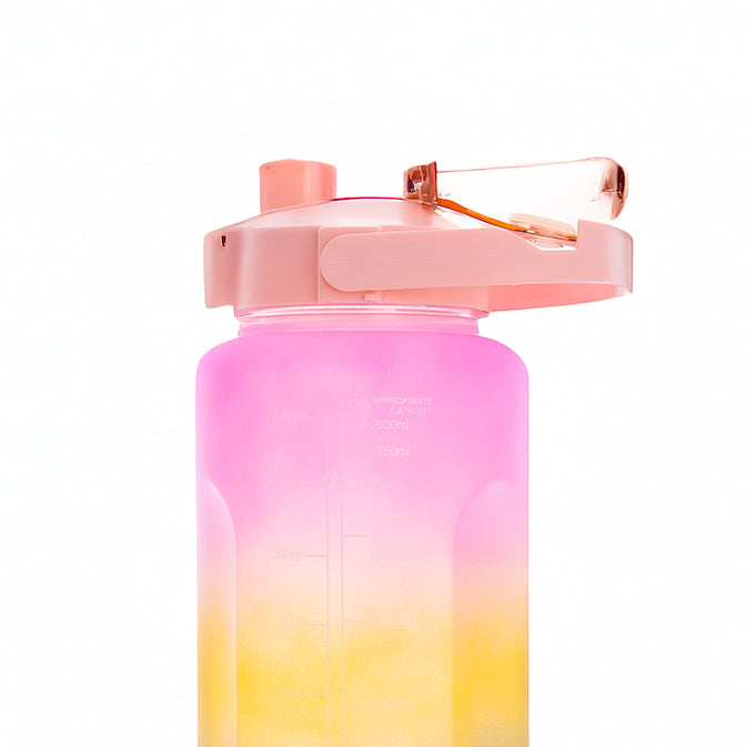 Gym motivation water bottle {set of 1}