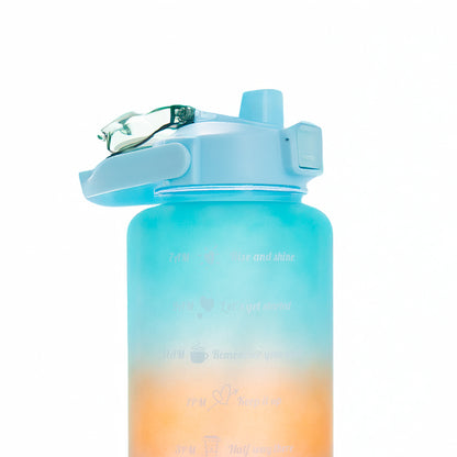 Gym motivation water bottle {set of 1}