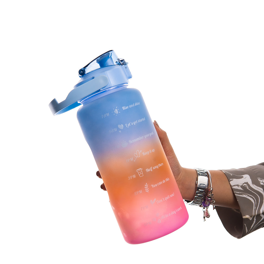 Gym motivation water bottle {set of 1}