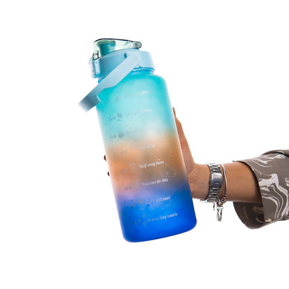 Gym motivation water bottle {set of 1}