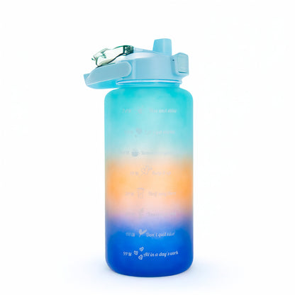 Gym motivation water bottle {set of 1}