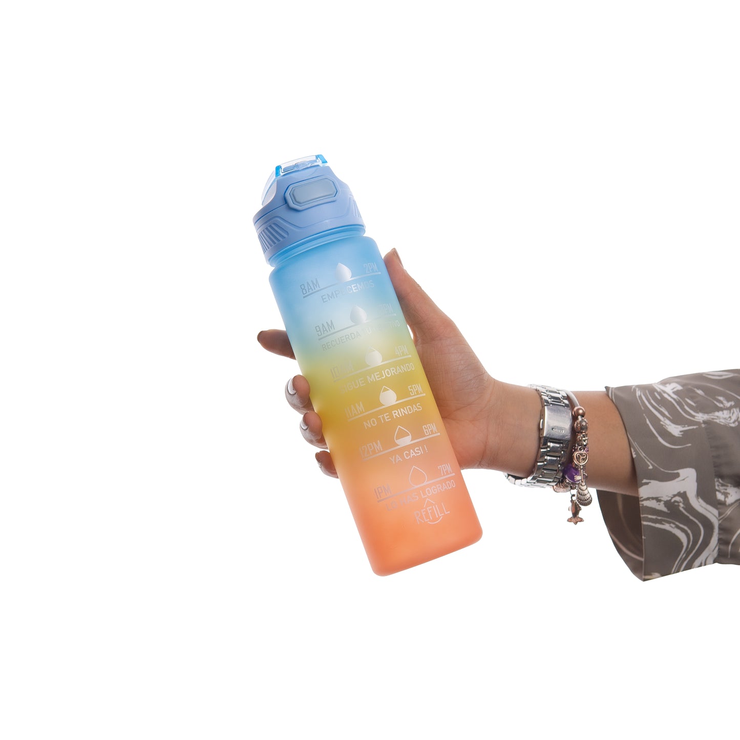 Small gym motivation water bottle {set of 1}