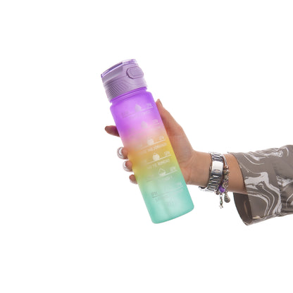 Small gym motivation water bottle {set of 1}