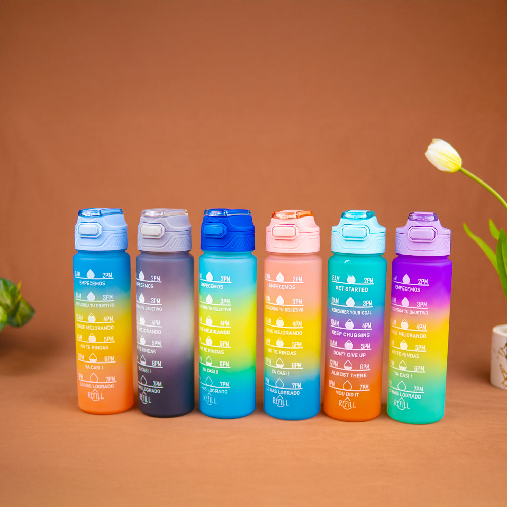 Small gym motivation water bottle {set of 1}