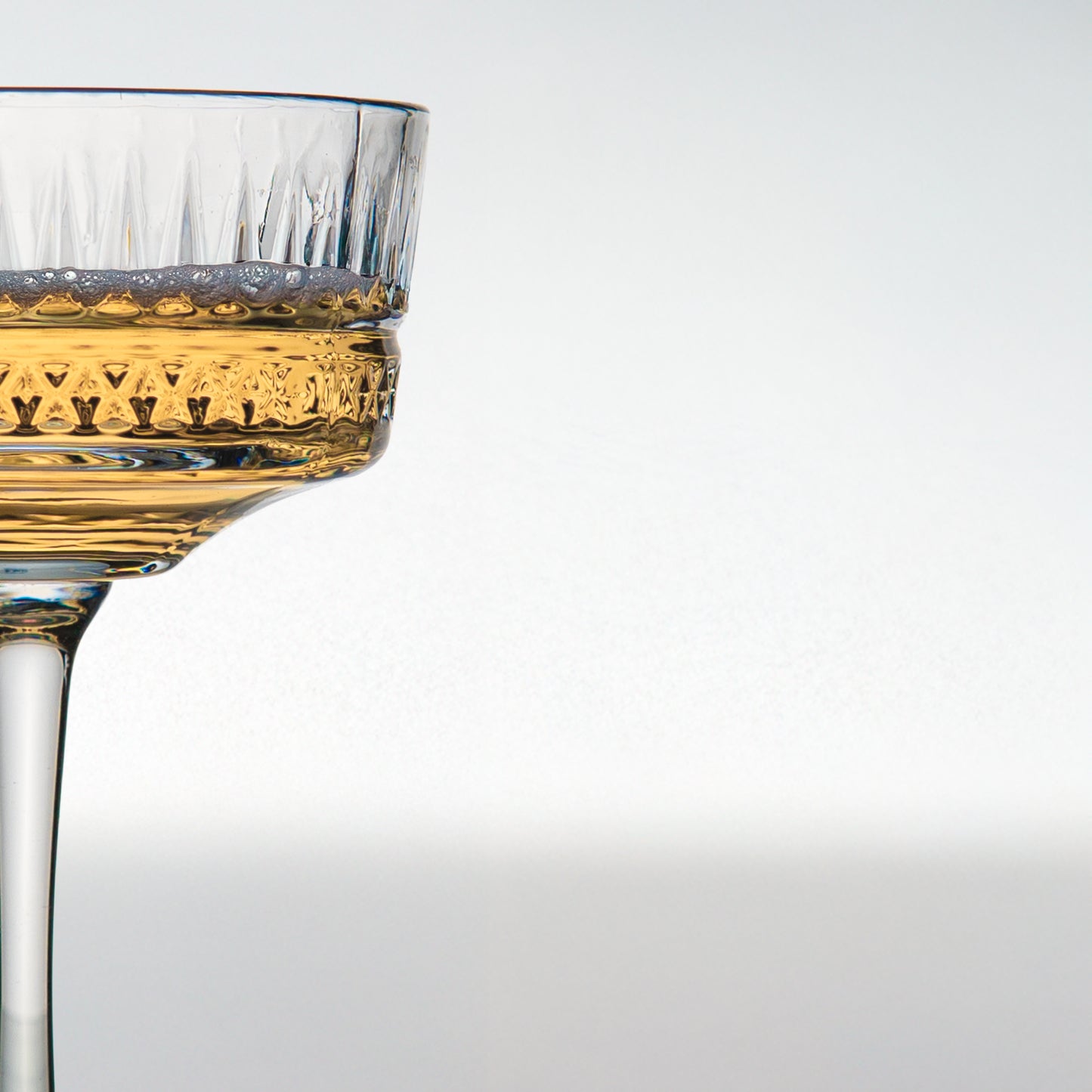 Champagne stemware Glass Set of 2 250 ml