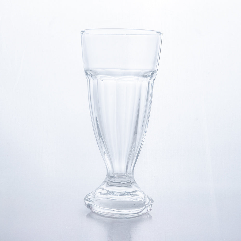 Tall Footed Milkshake Glass