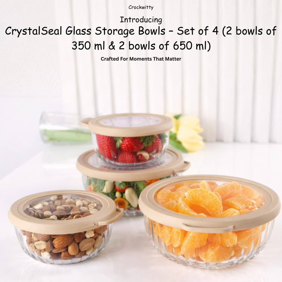 premium serving bowls set of 4 for elegant dining