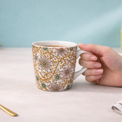 Vintage Flora Mug Set of 1 320 ml
