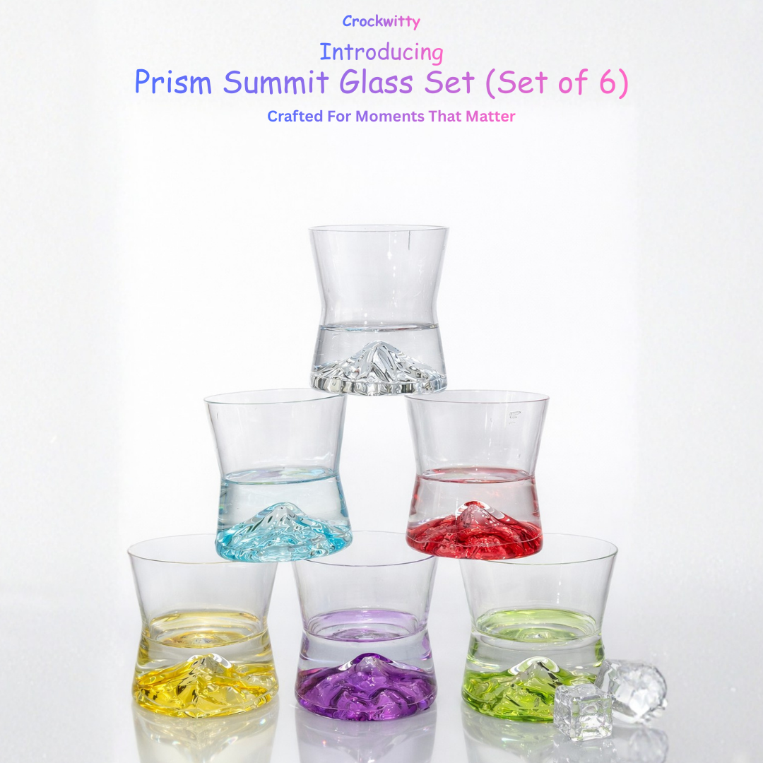 glass drinking glasses set of 6 for home dining