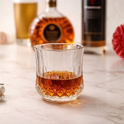 Signature Diamond Whiskey Glass Set of6 340 ml