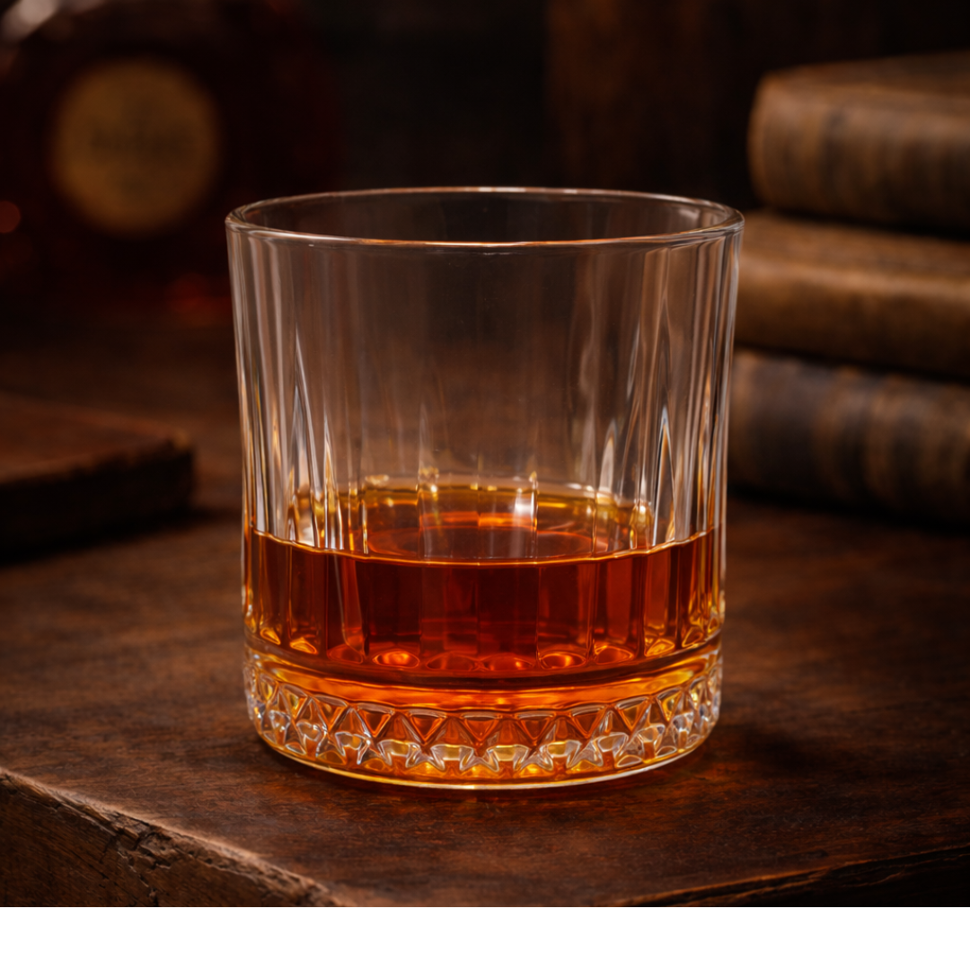 Premium Crystal Whiskey Glass Set of 6 320 ml