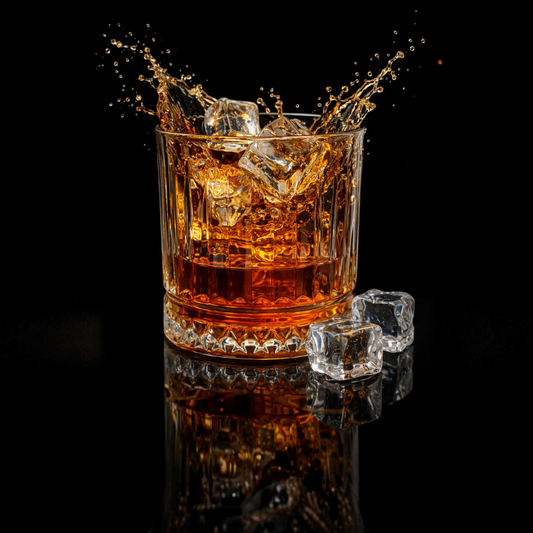 Premium Crystal Whiskey Glass Set of 6 320 ml