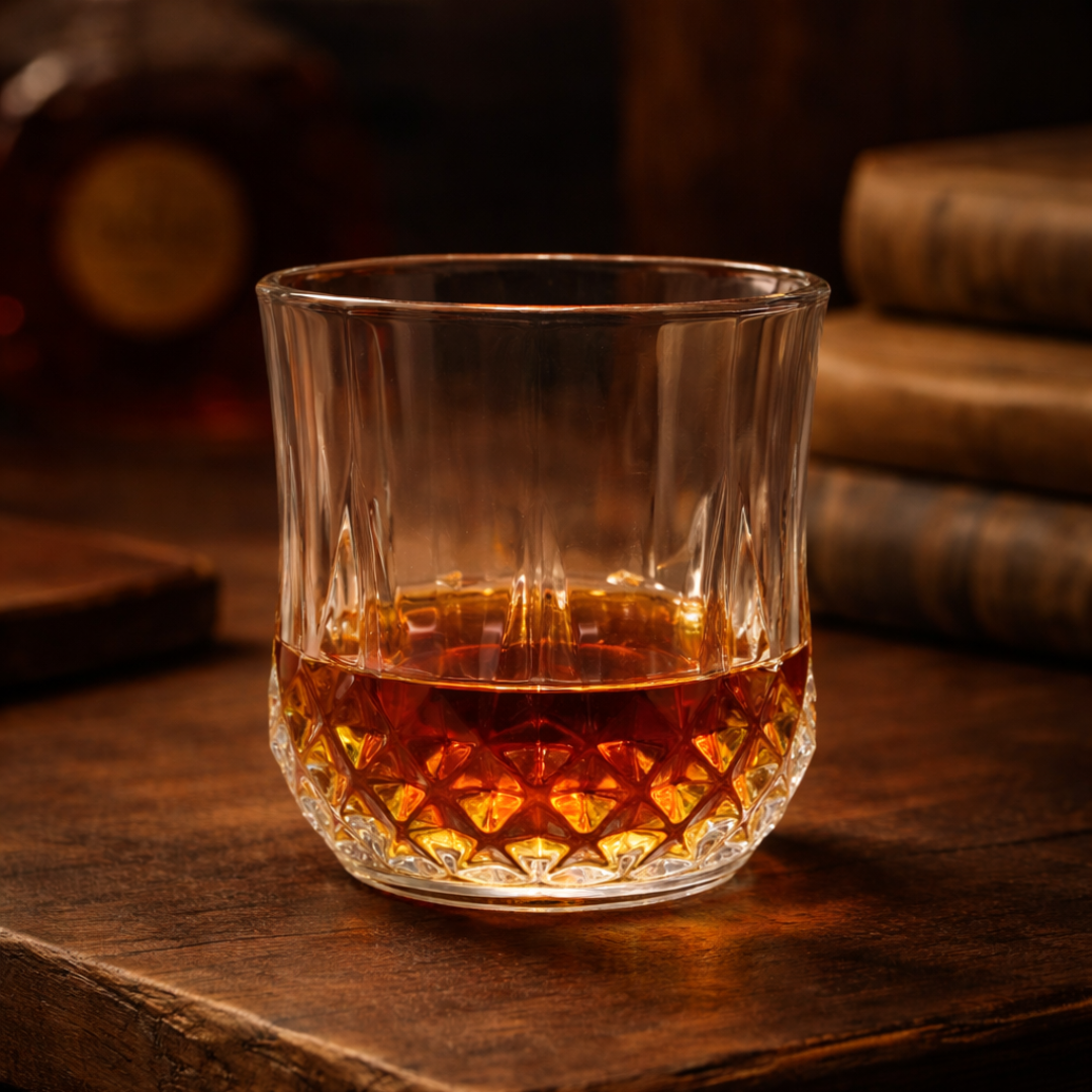Signature Diamond Whiskey Glass Set of6 340 ml