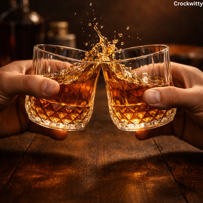 Signature Diamond Whiskey Glass Set of6 340 ml