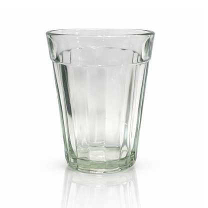 Vintage Green Tinted Cutting Chai Glasses – Set of 6 (160 ml)