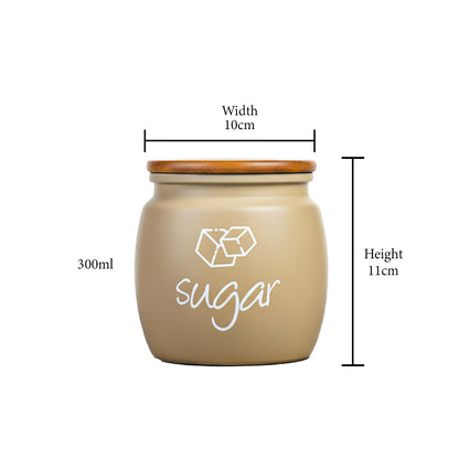 Minimal Bean Jar Set of 3 550 ml