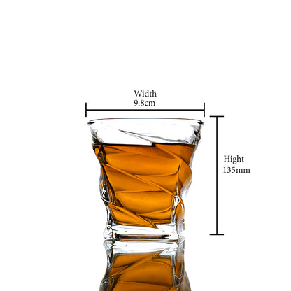 Tornado Whiskey Glass Set of 6 350 ml