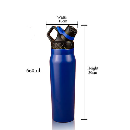 Steel Insulated Athelete Bottle Set of 1 600 ml