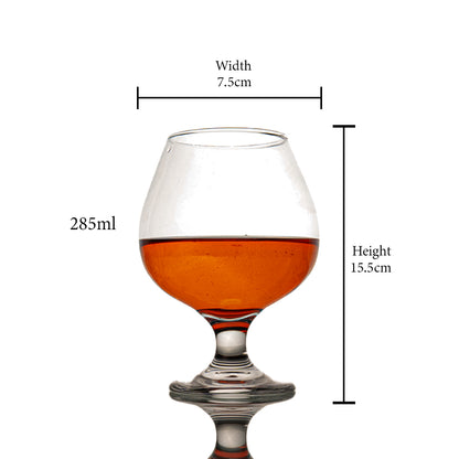 Red Wine Glass Set of 6 285 ml