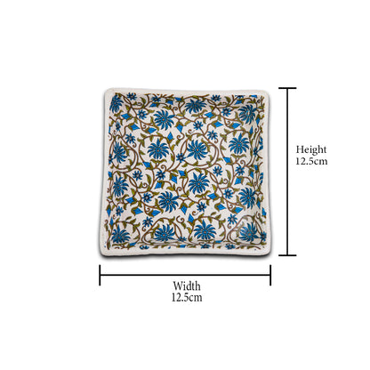 FloraVine Handmade Ceramic Platter Set of 6