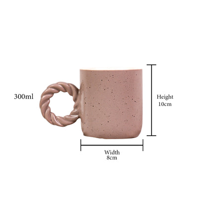 Rustic Loop Mug Set of 1 300 ml