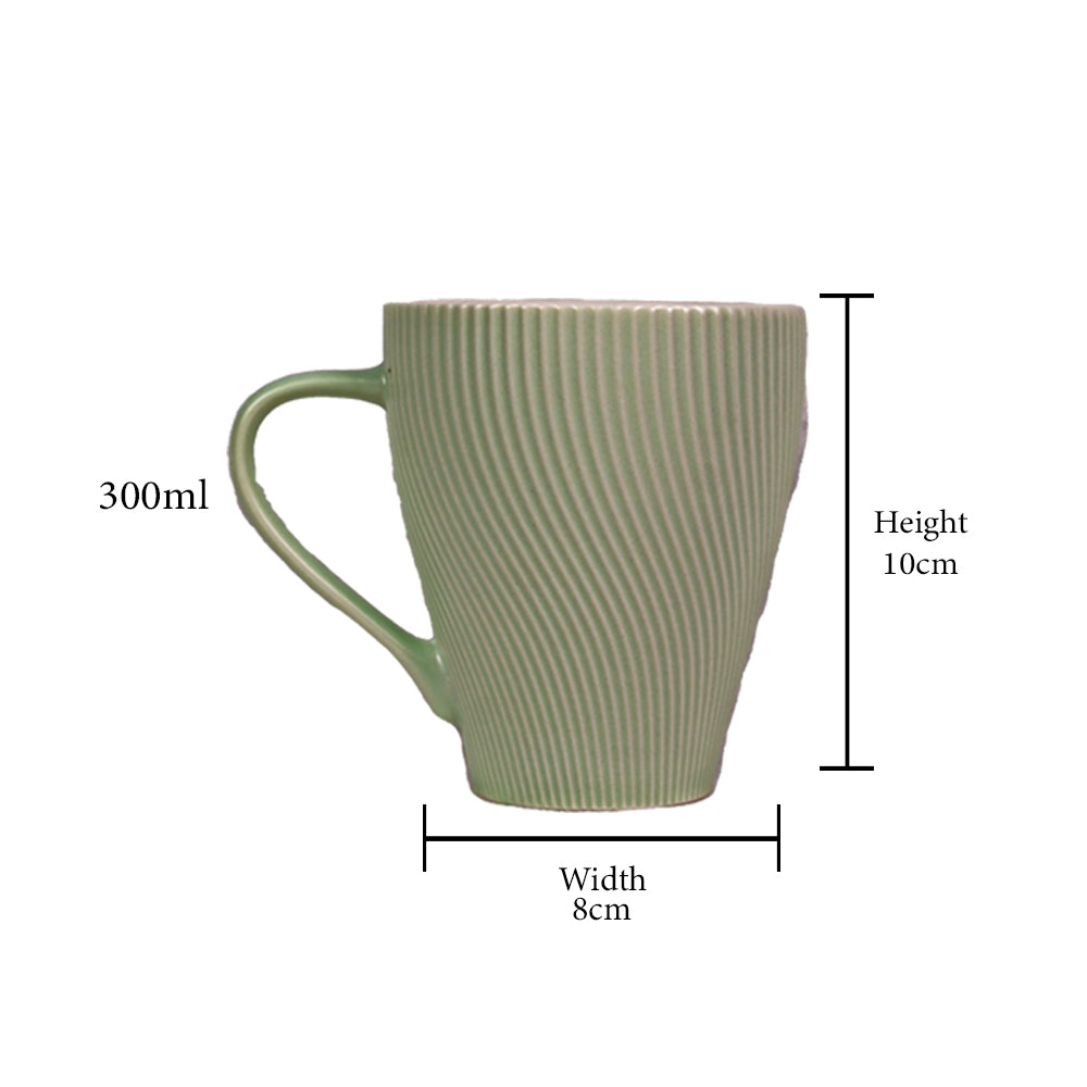 CozyWave Ceramic Mug Set of 1 300 ml