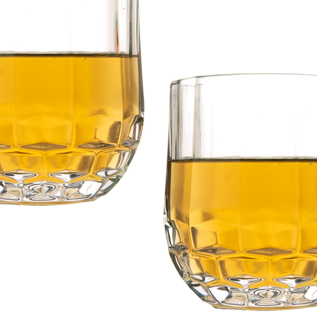 Heavy Base Whisky Glass Set of 2 400 ml