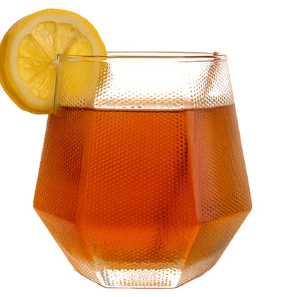 Dotted Diamond Glass Set of 6 330 ml