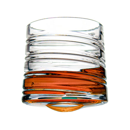 Lined Revolving Whiskey Glass Set of 6 275 ml