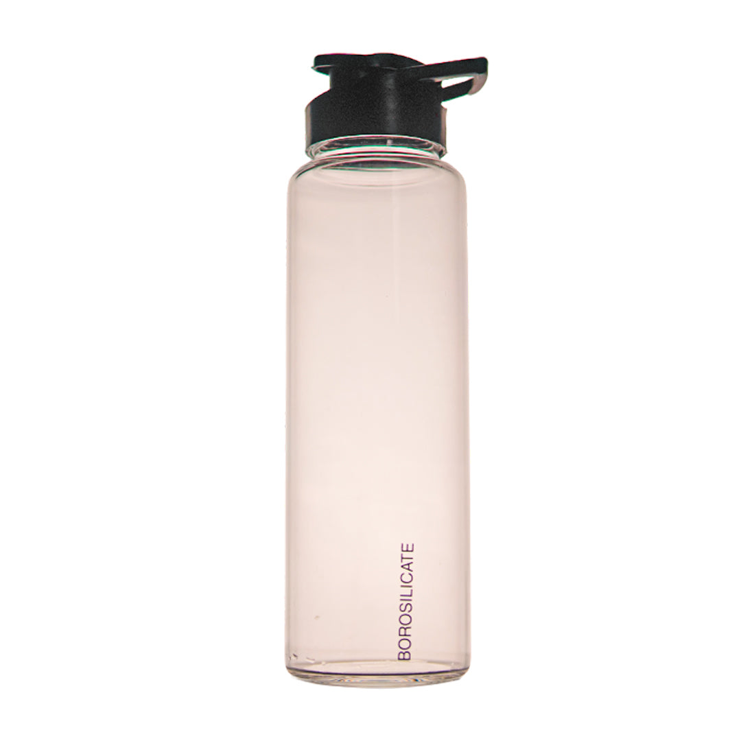 ZenSip Borosilicate Water Bottle Set of 1 750 ml