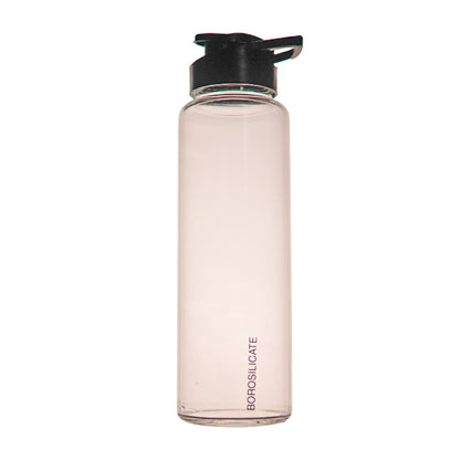 ZenSip Borosilicate Water Bottle Set of 1 750 ml