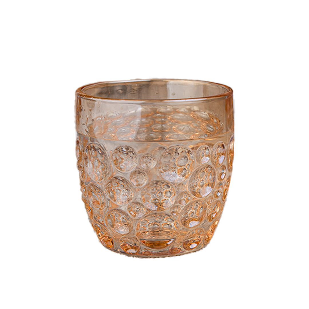 Golden Ripple Sphere Glass Set 6 350 ml